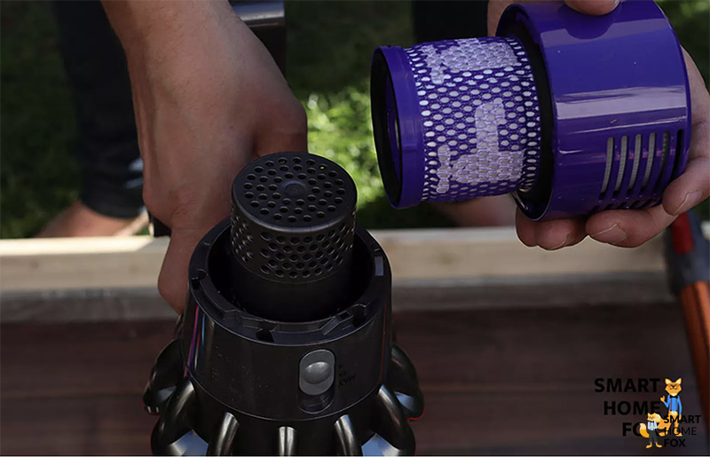 Filter vom Dyson Staubsauger reinigen